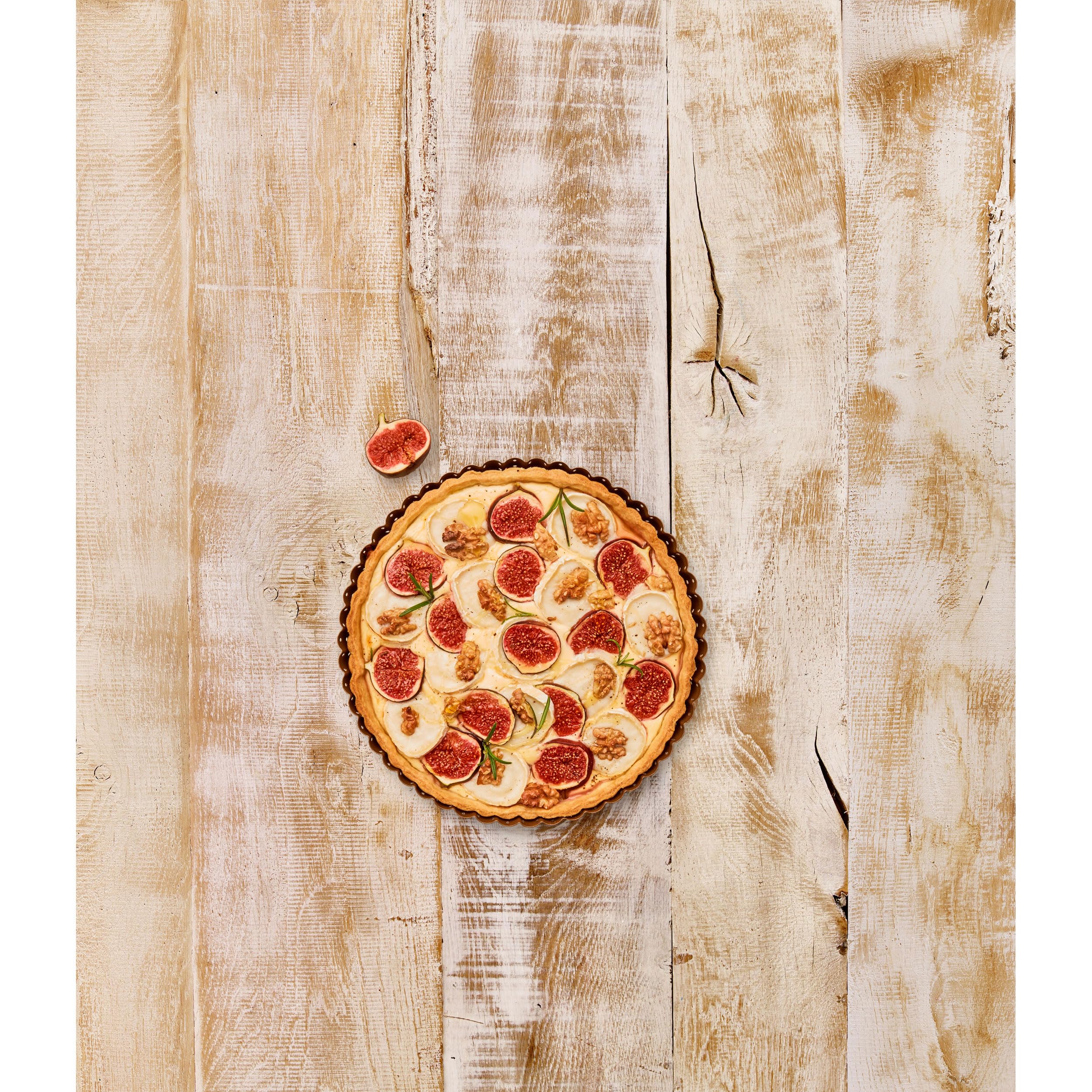 birkmann-laib-seele-quiche-tarte-pizzaform-perforiert-20-cm-karbonstahl-bronze-m image 5