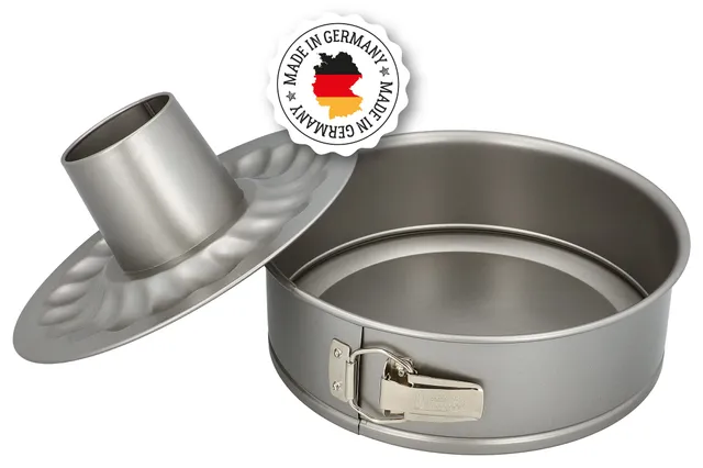 birkmann-bakers-best-springform-28-cm-mit-zwei-b-den-und-antihaftbeschichtung image 1