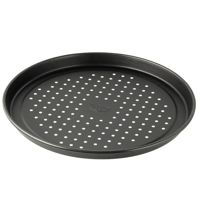dr-oetker-aufback-pizzablech-28-cm-rundes-backblech-aus-stahl-antihaftbeschichte image 1