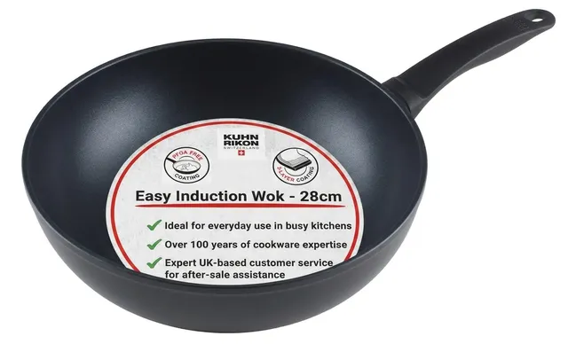 kuhn-rikon-easy-induction-wok-28-cm-aluminium-antihaftbeschichtet image 1