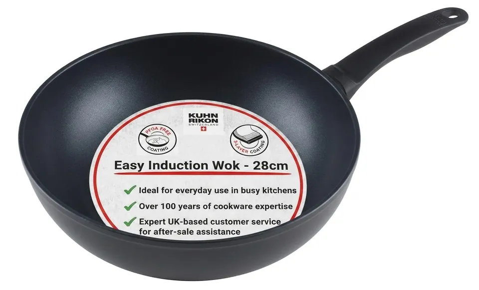 kuhn-rikon-easy-induction-wok-28-cm-aluminium-antihaftbeschichtet image 1