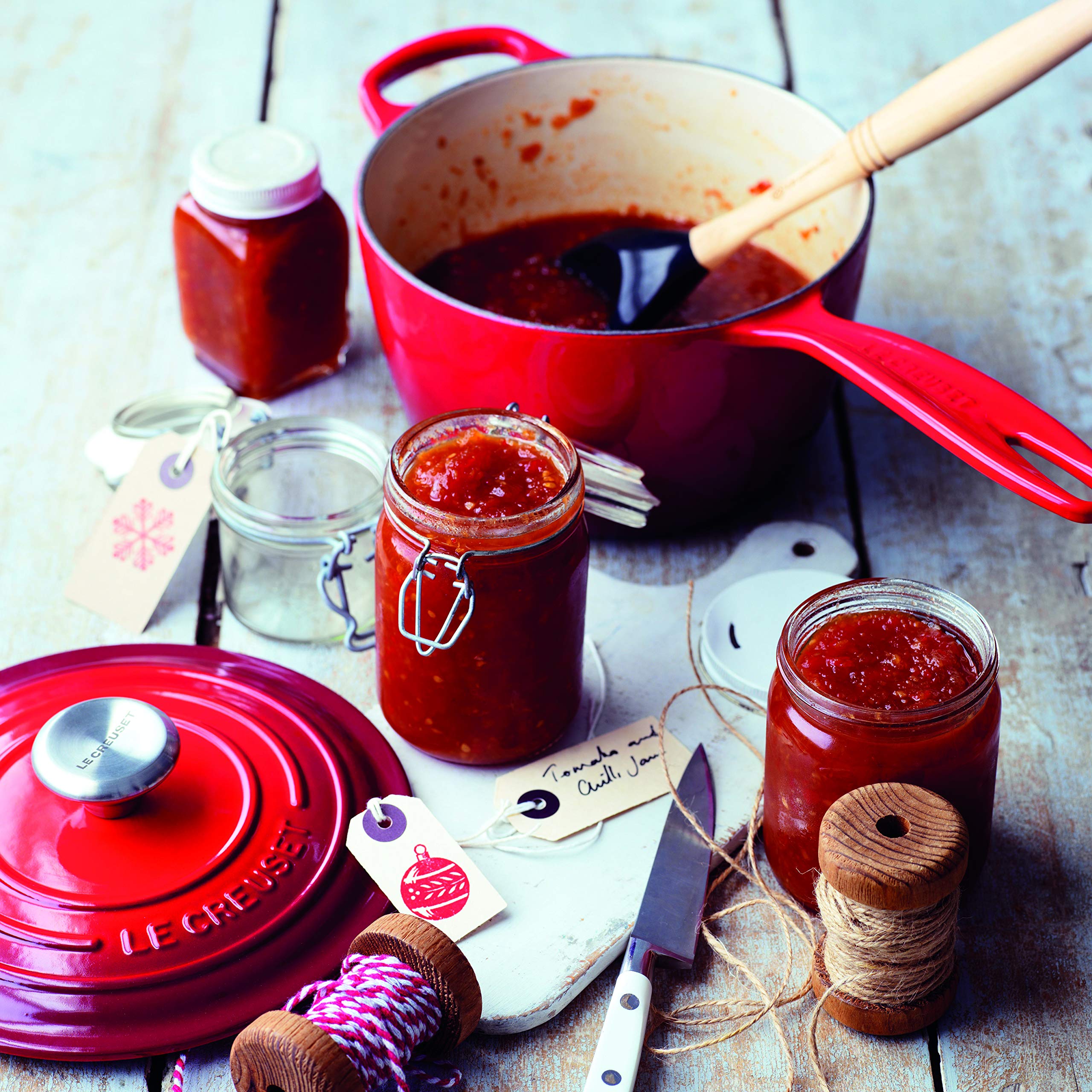 le-creuset-signature-stielkasserolle-gusseisen-20-cm-2-5-l-kirschrot image 2