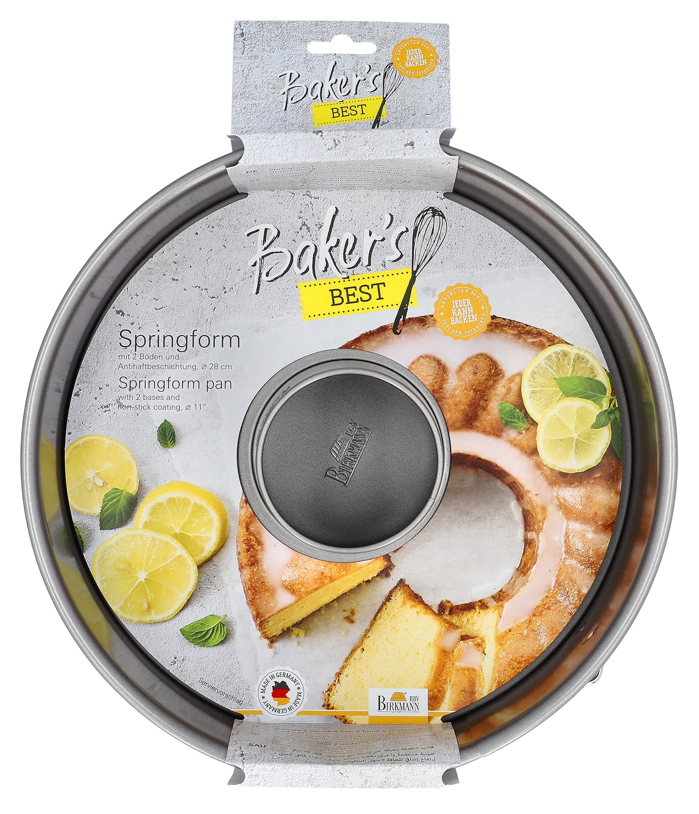birkmann-bakers-best-springform-28-cm-mit-zwei-b-den-und-antihaftbeschichtung image 2