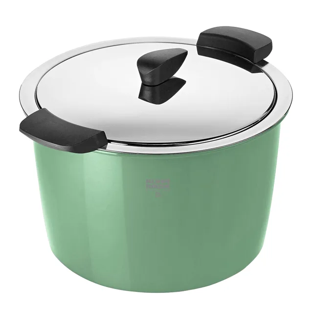 kuhn-rikon-hotpan-servierkochtopf-ocean-green-5-0-l-22-cm-mit-thermoschale image 1
