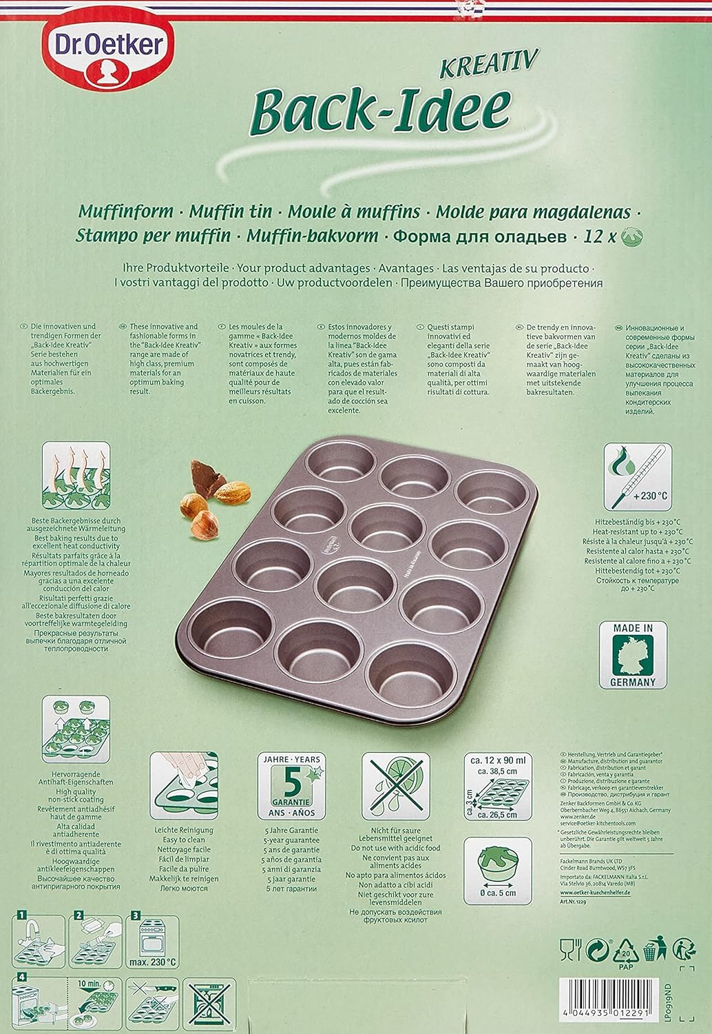 dr-oetker-muffinform-12er-back-idee-muffinblech-antihaft-38-x-26-x-3-cm image 3