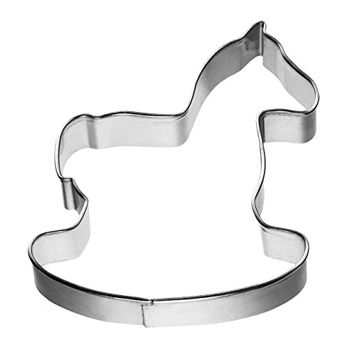 birkmann-ausstechform-schaukelpferd-wei-blech-7-cm image 2