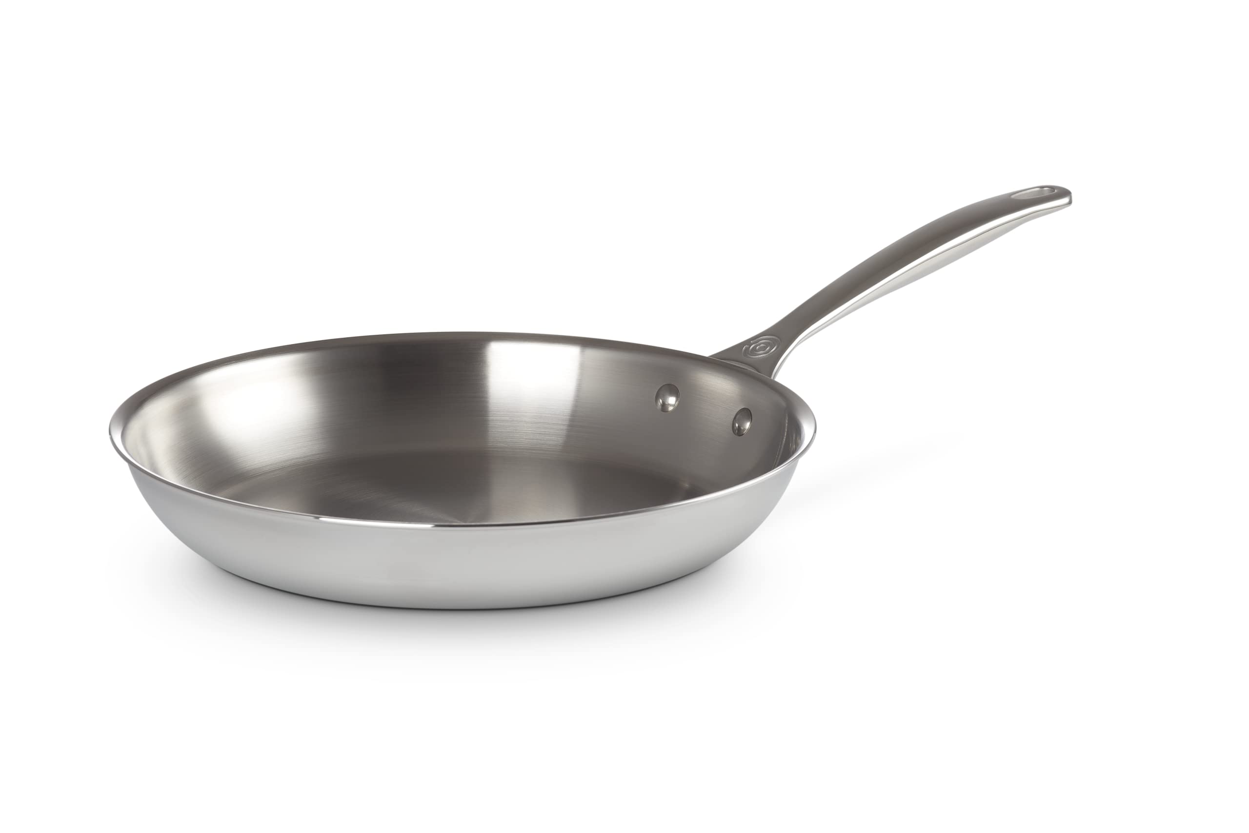le-creuset-flache-pfanne-3-ply-plus-edelstahl-20-cm-unbeschichtet image 2