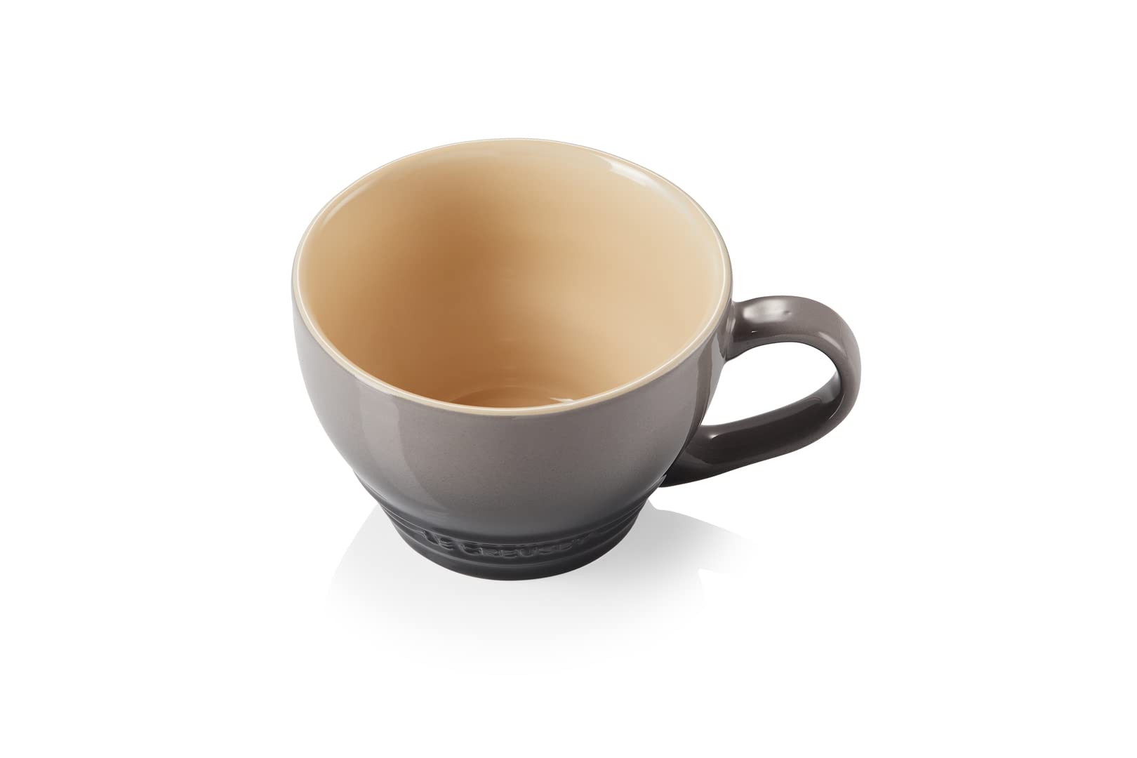 le-creuset-gro-e-cappuccino-tasse-steinzeug-400-ml-flint image 2