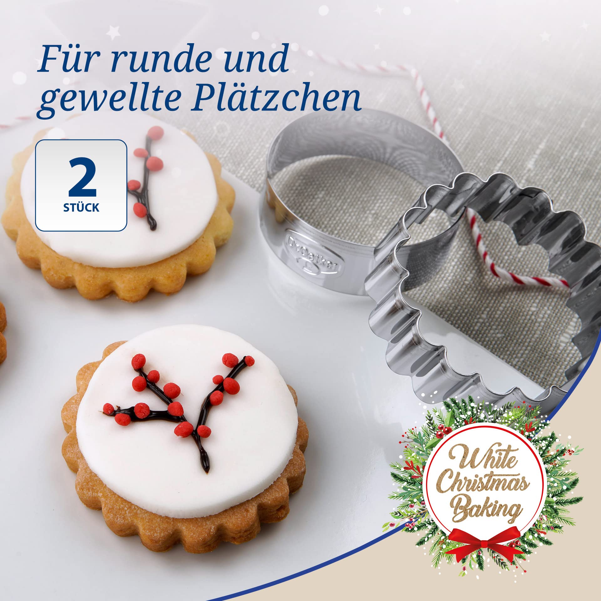 dr-oetker-pl-tzchen-ausstecher-rund-gewellt-2er-set-white-christmas-edelstahl image 3