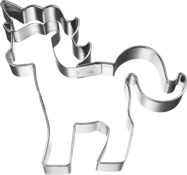 birkmann-ausstechform-einhorn-8-5-cm-edelstahl image 1