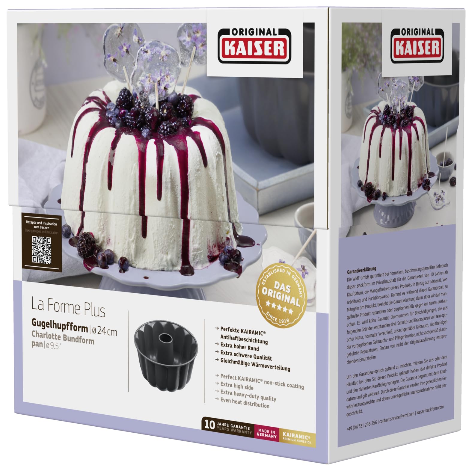 kaiser-la-forme-plus-gugelhupfform-gro-24-cm-3-6-l-schwarz image 8