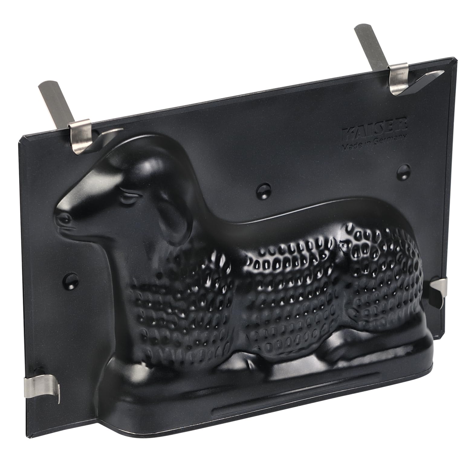 kaiser-3d-osterlamm-backform-0-7-l-23-x-16-x-6-5-cm-motivbackform-schwarz image 1