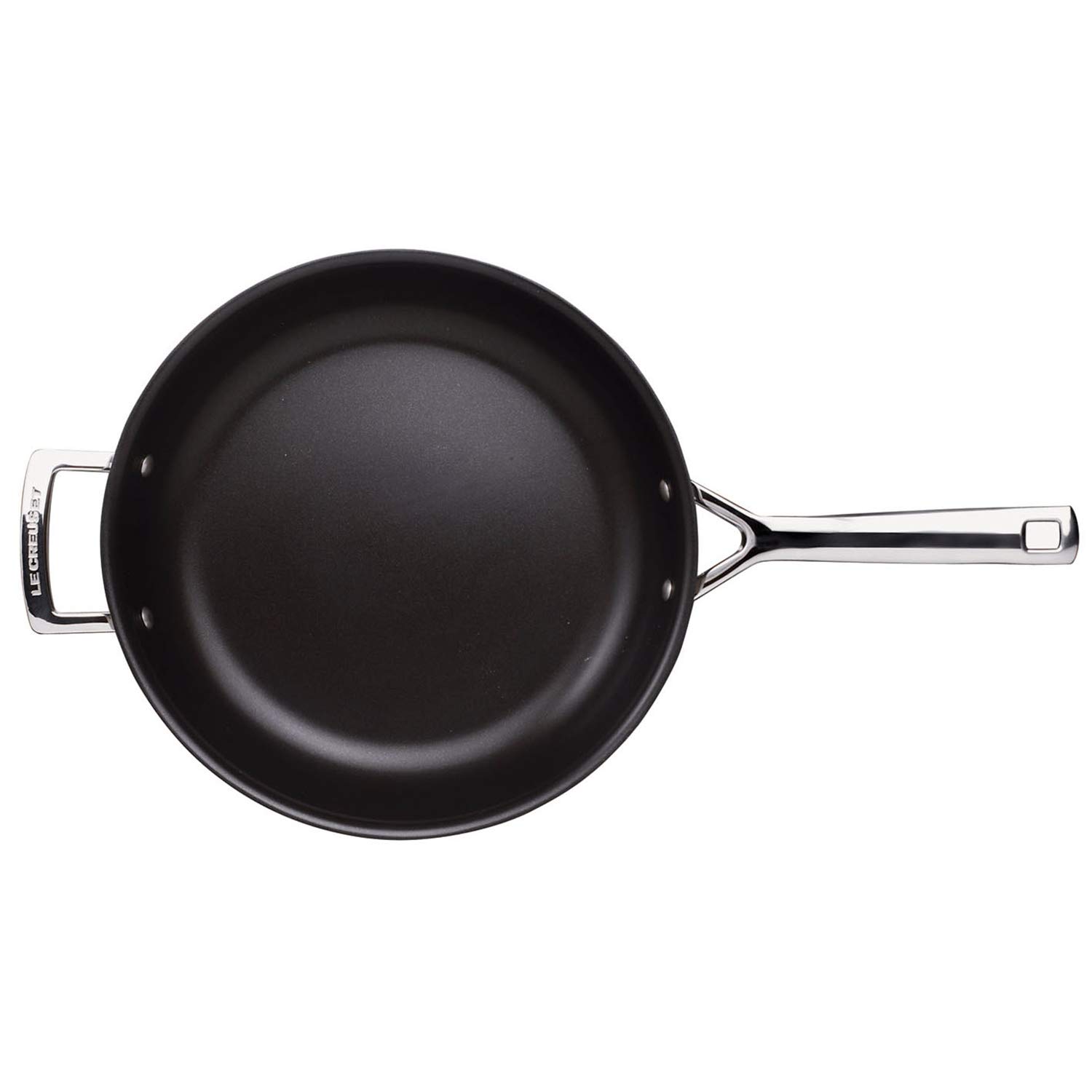 le-creuset-3-ply-edelstahl-bratpfanne-30-cm-mit-gegengriff-antihaft image 3