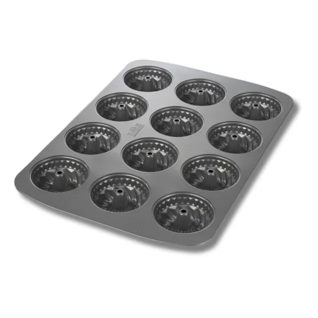 birkmann-easy-baking-mini-gugelhupfblech-12-fach-backform-7-cm-aus-karbonstahl image 1