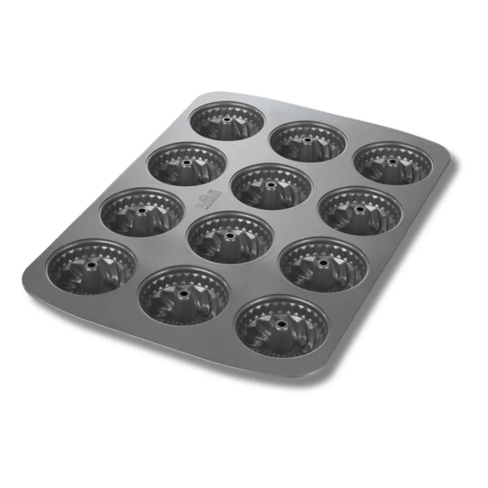 birkmann-easy-baking-mini-gugelhupfblech-12-fach-backform-7-cm-aus-karbonstahl image 1