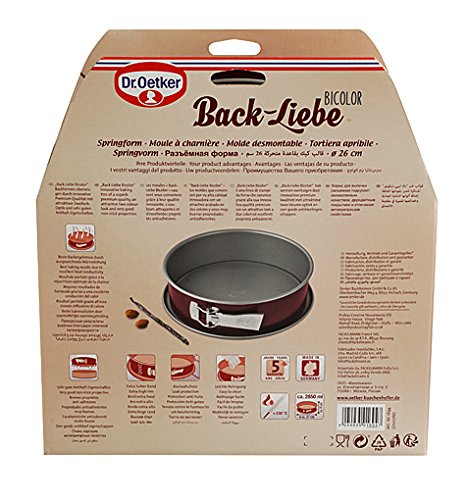 dr-oetker-springform-back-liebe-bicolor-26-cm-mit-auslaufschutzboden image 7