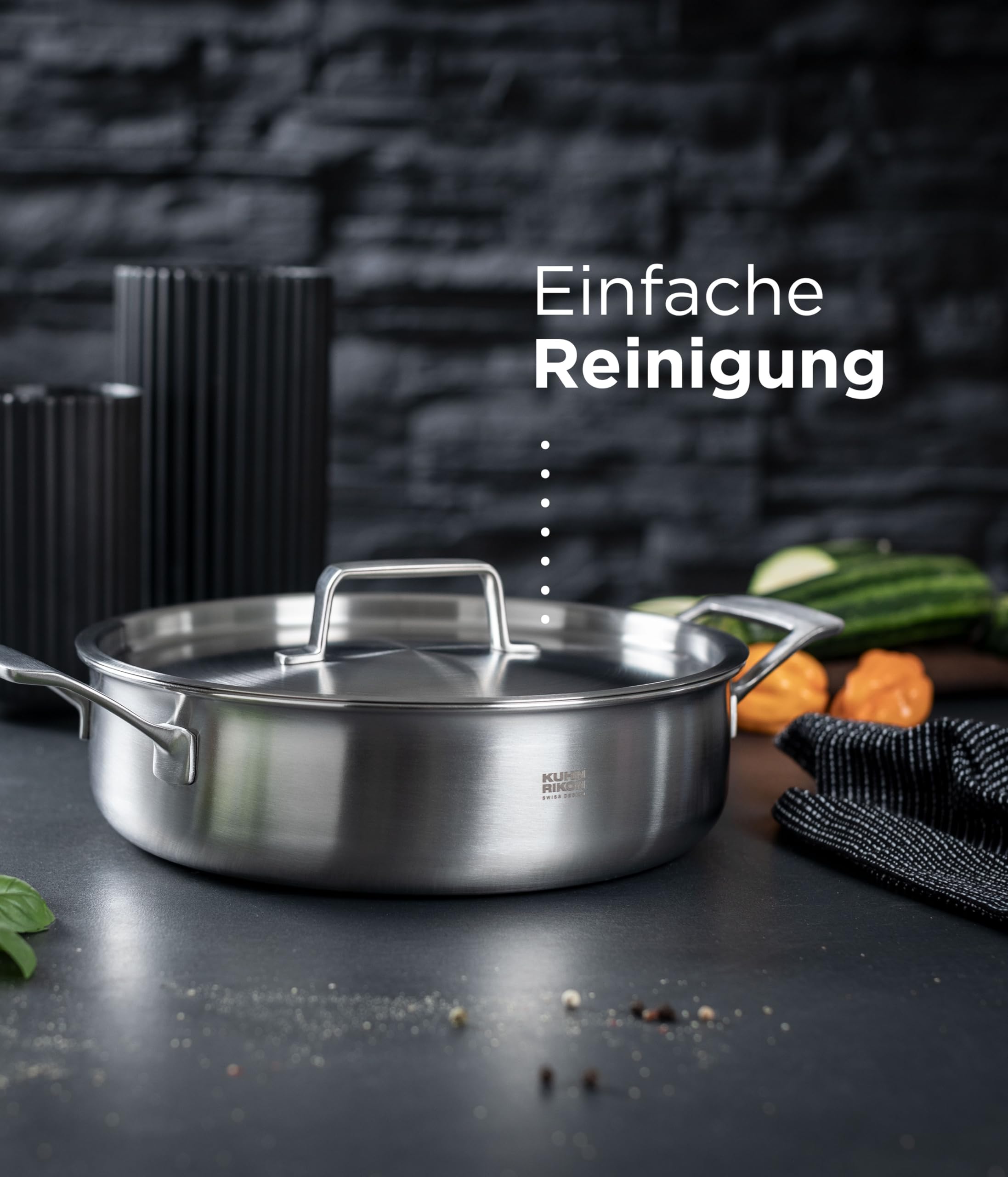 kuhn-rikon-culinary-fiveply-servierpfanne-28-cm-4-5-l-mit-deckel image 2
