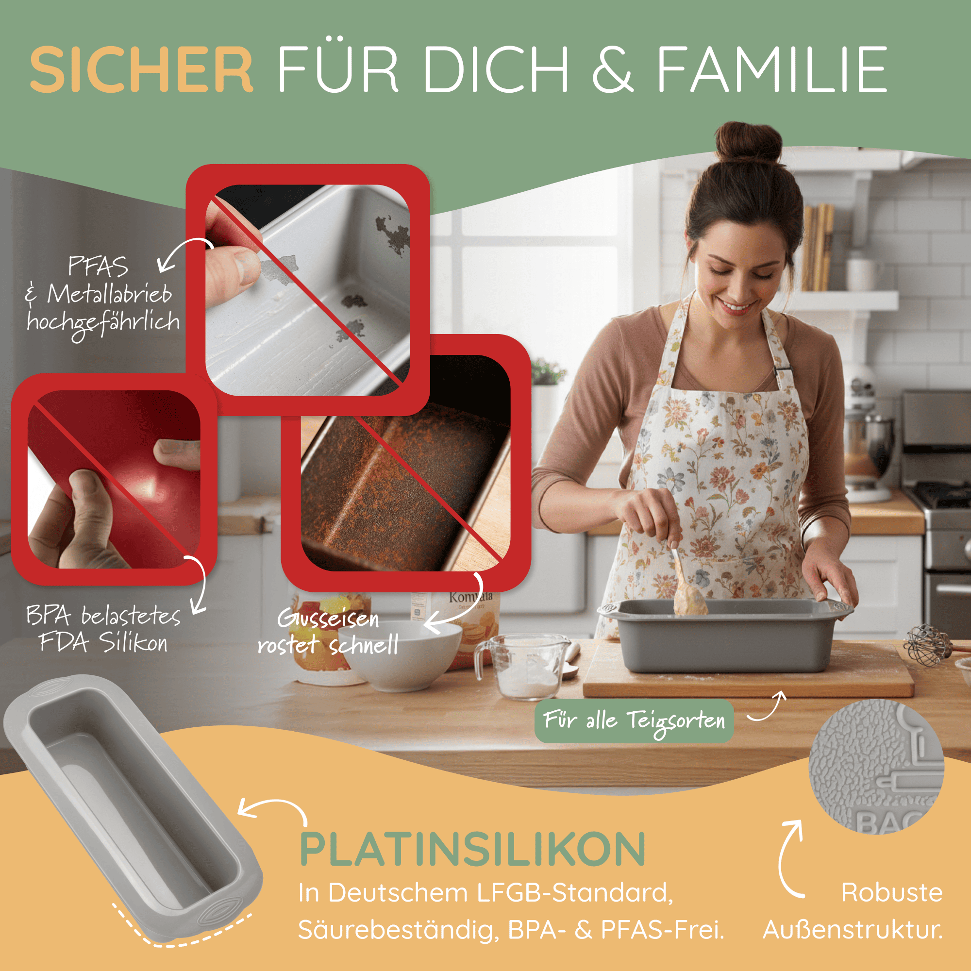 backefix-xl-silikon-kastenform-32cm-brot-und-kuchenform image 7