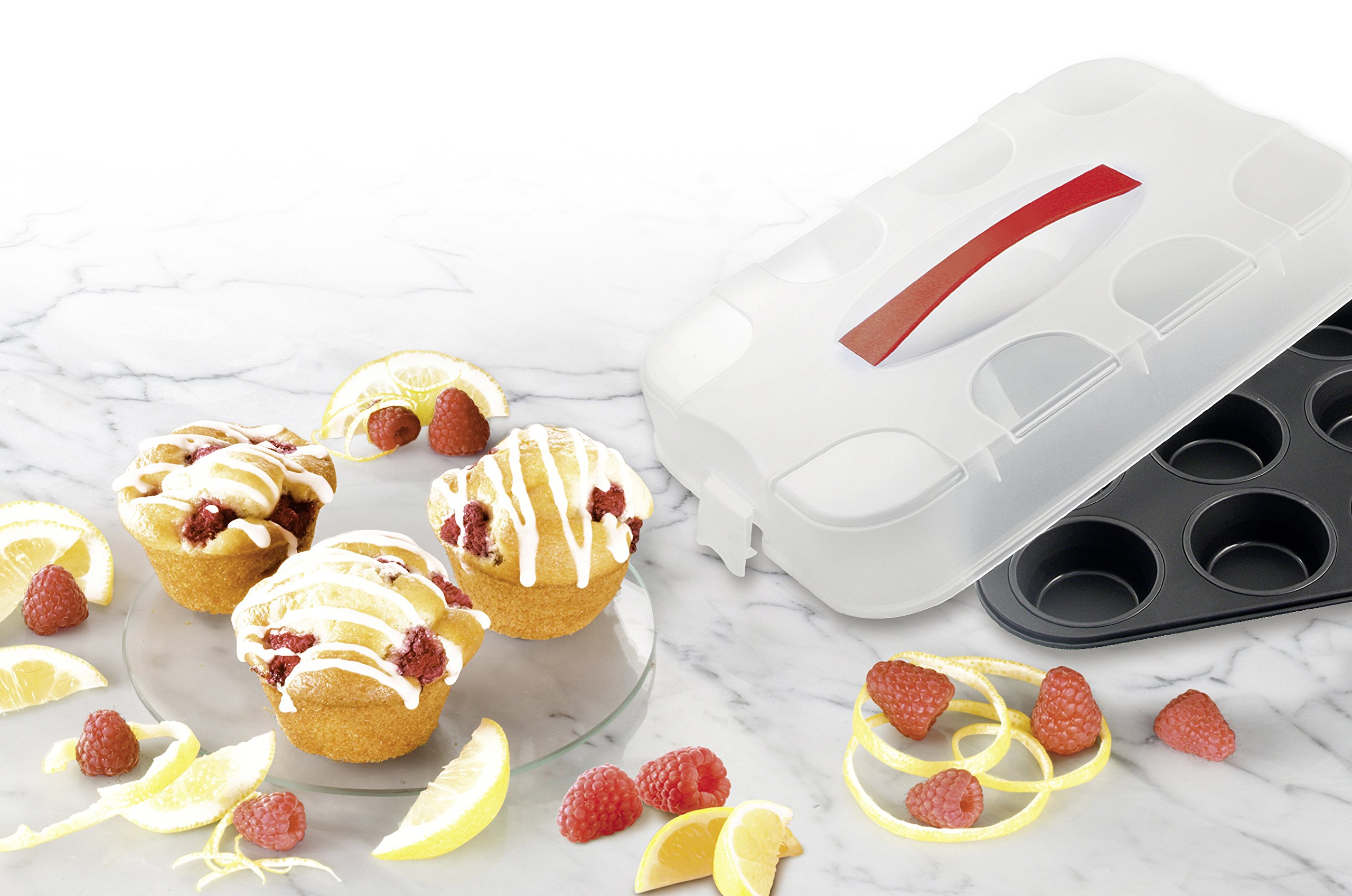 dr-oetker-bake-go-muffinblech-12er-mit-transporthaube image 2