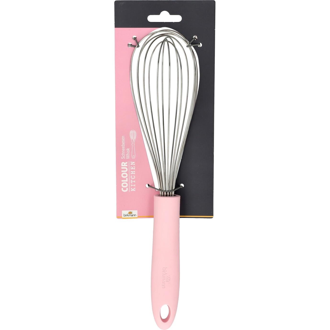 birkmann-schneebesen-silk-rose-29-cm-silikon-griff-edelstahlkopf image 2