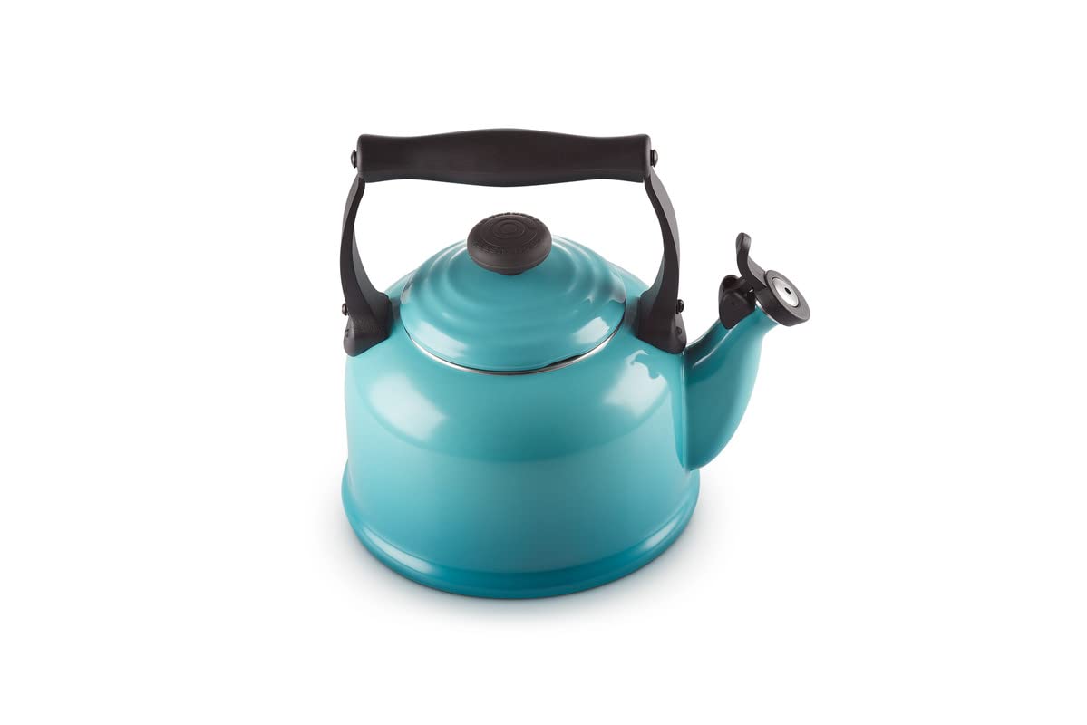 le-creuset-wasserkessel-tradition-2-1-l-emaillierter-stahl-karibik image 1