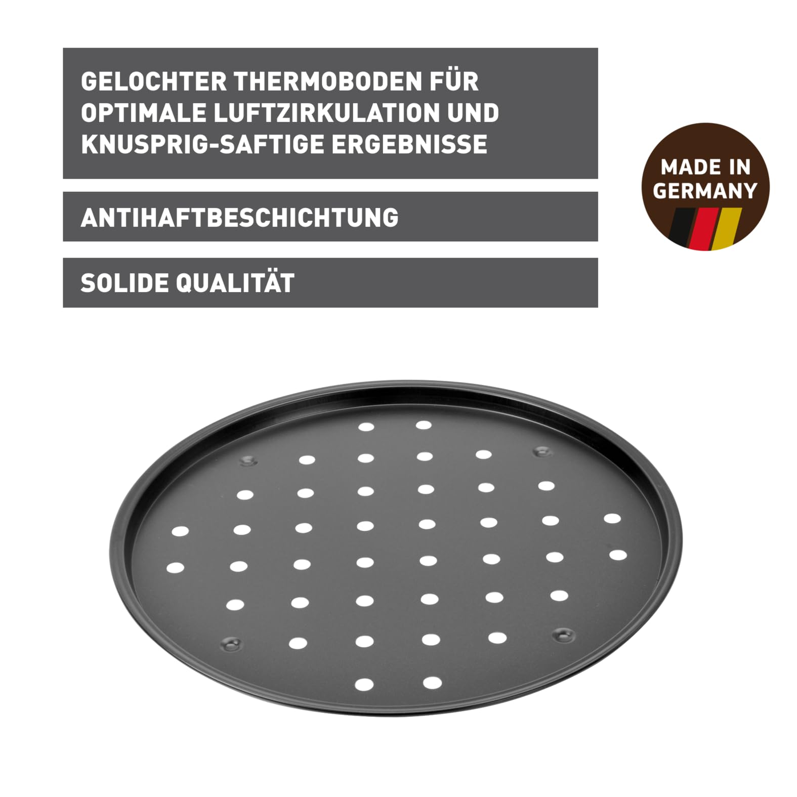original-kaiser-delicious-crossini-pizzaform-32-cm-rund-gelochtes-pizzablech image 2