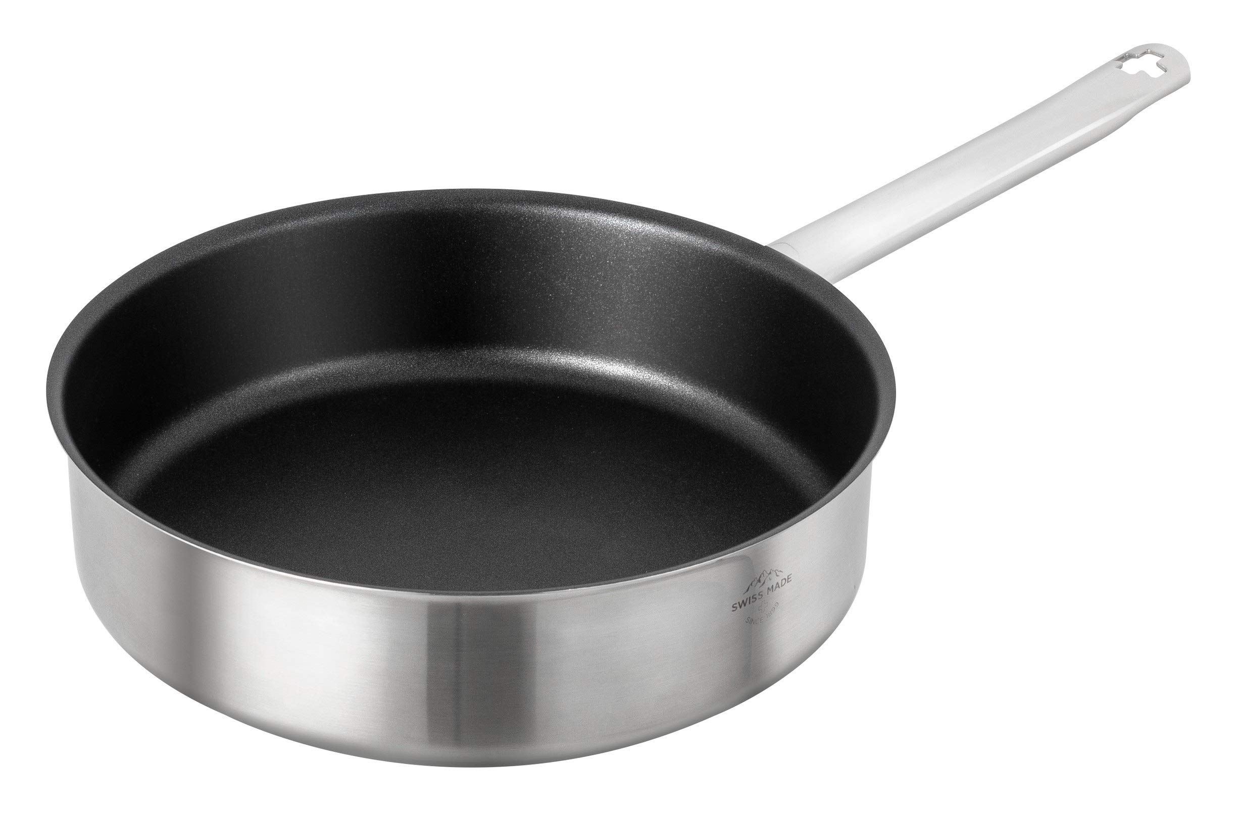 kuhn-rikon-montreux-bratpfanne-28-cm-18-10-edelstahl-mit-titan-beschichtung image 1