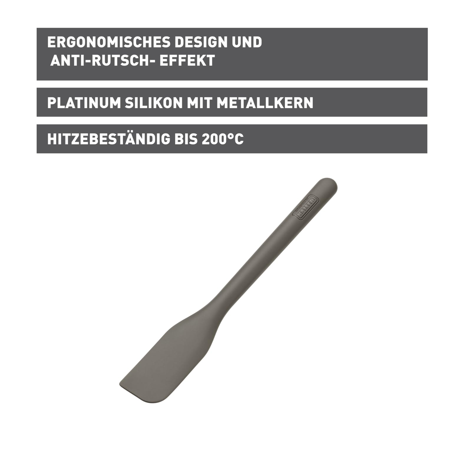 original-kaiser-inspiration-teigschaber-klein-25-cm-platinum-silikon-mit-metallk image 2