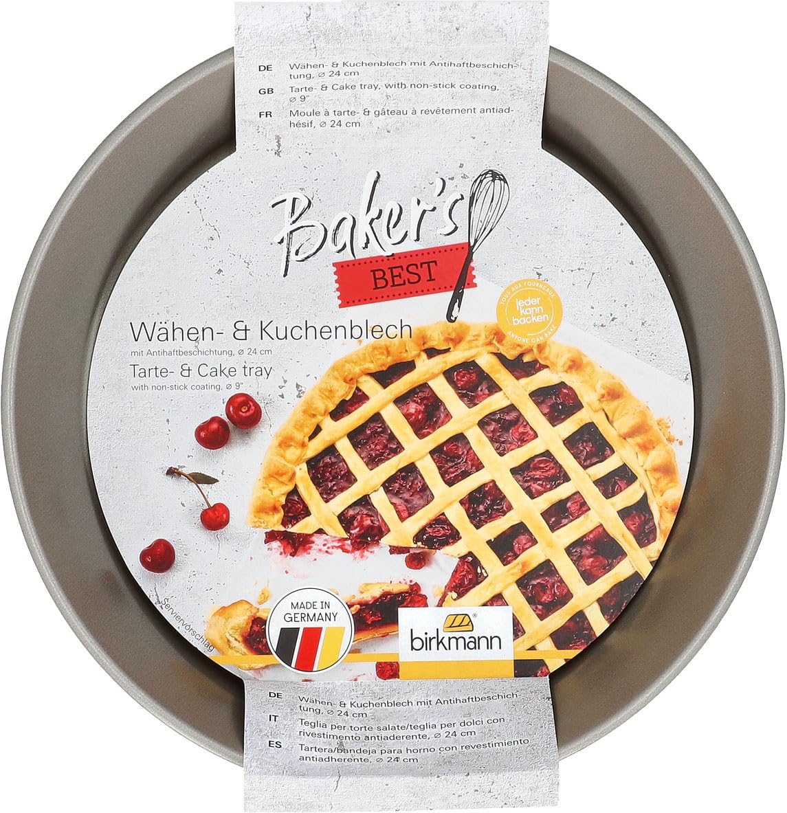 birkmann-baker-s-best-w-hen-kuchenblech-24-cm-pfoa-frei-made-in-germany image 2