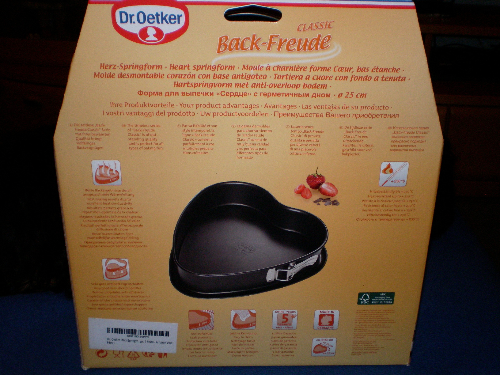 Wunderschöner Herzkuchen