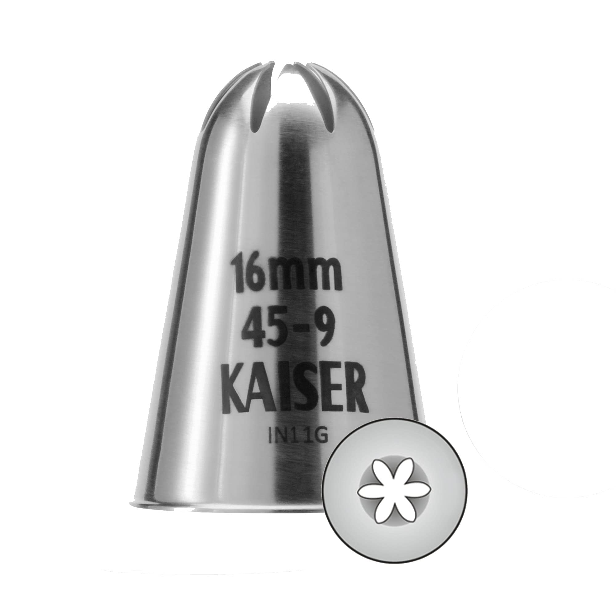 kaiser-sternt-lle-geschlossen-16-mm-edelstahl image 1