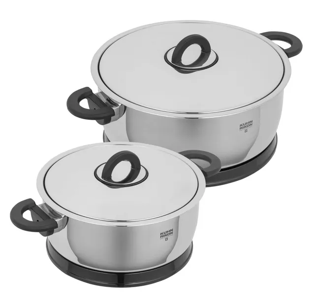 kuhn-rikon-durotherm-pro-kochtopf-set-2-teilig-18-22-cm-thermotopf image 1