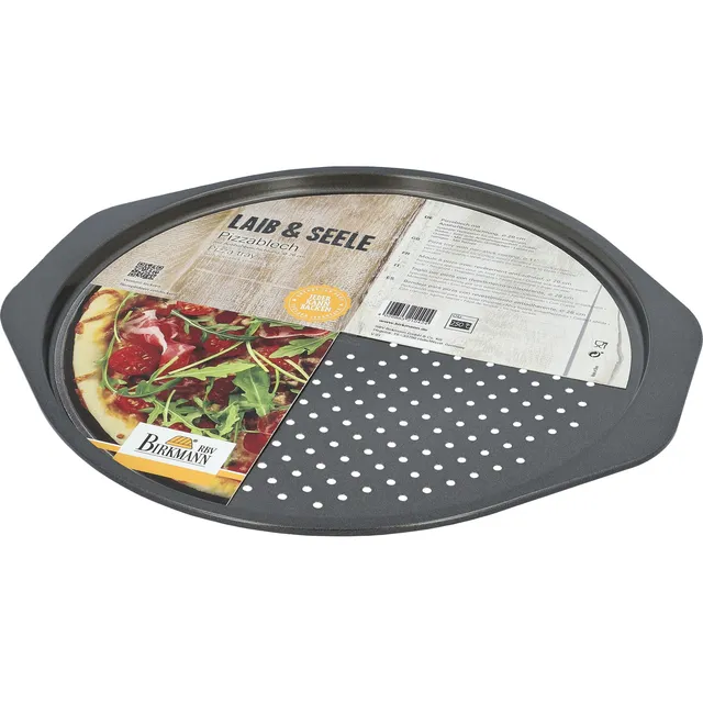 birkmann-laib-seele-pizzablech-rund-perforiert-28-cm-karbonstahl-antihaft image 1
