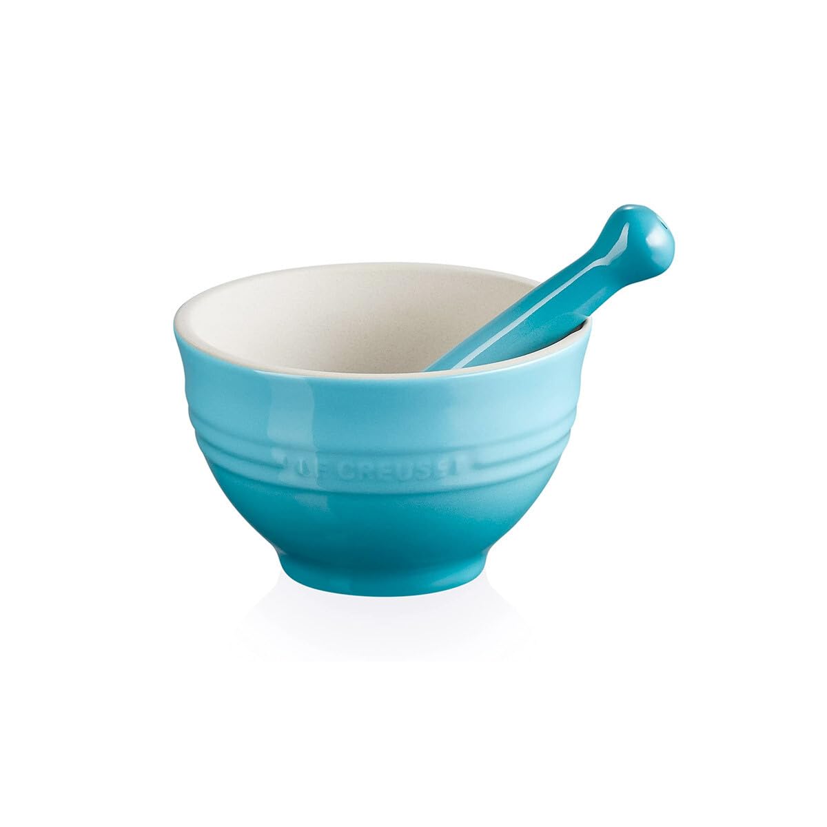 le-creuset-m-rser-mit-st-el-steinzeug-300-ml-karibik image 1