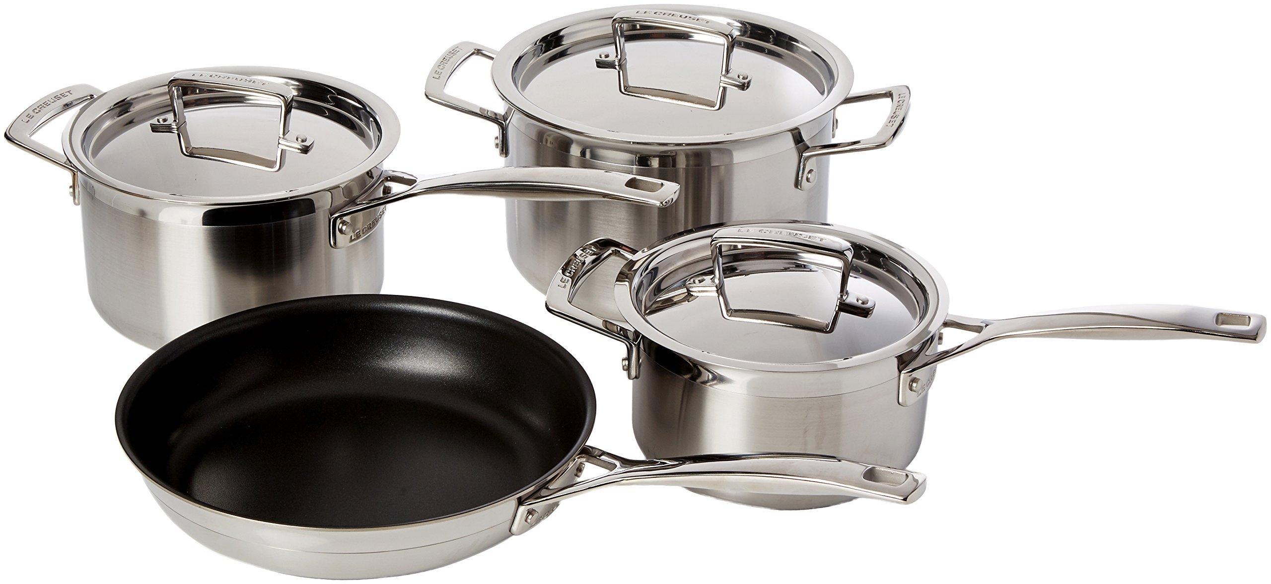 le-creuset-3-ply-edelstahl-topfset-5-teilig-mit-deckel-silber-induktion image 5