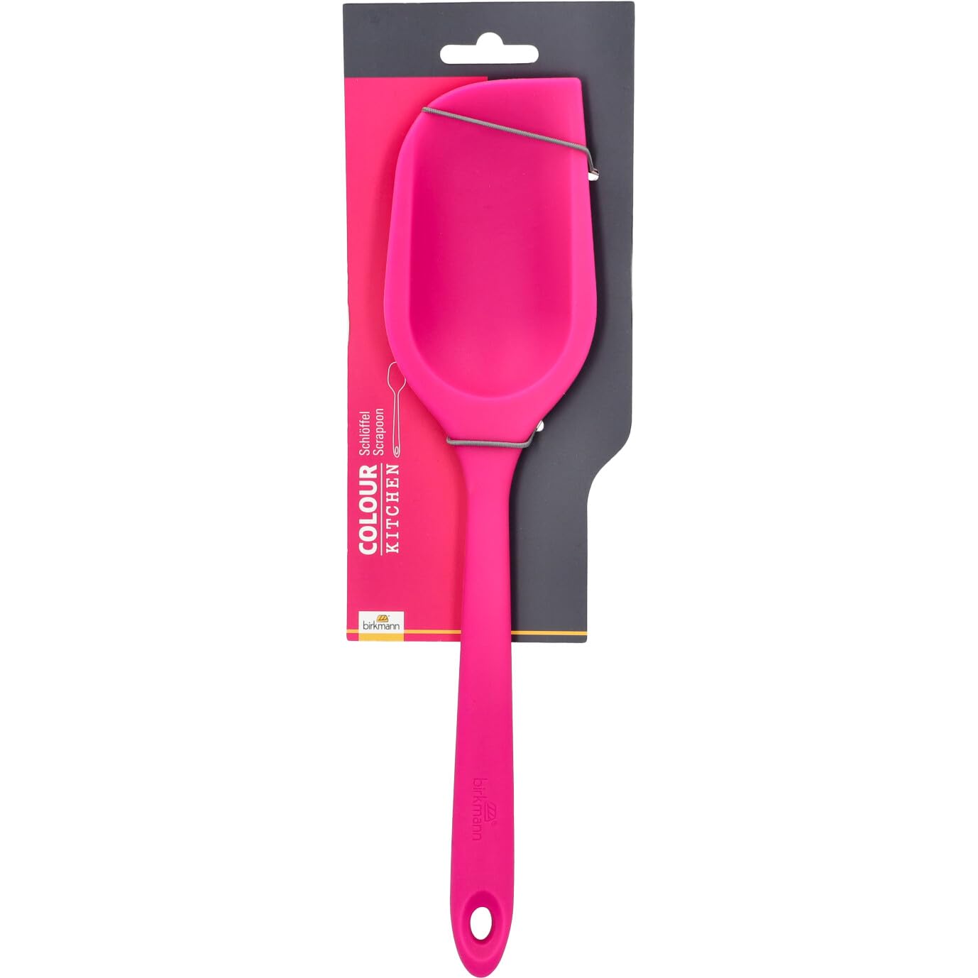 birkmann-schl-ffel-electric-pink-29-5-cm-l-ffel-und-schaber-aus-silikon image 2