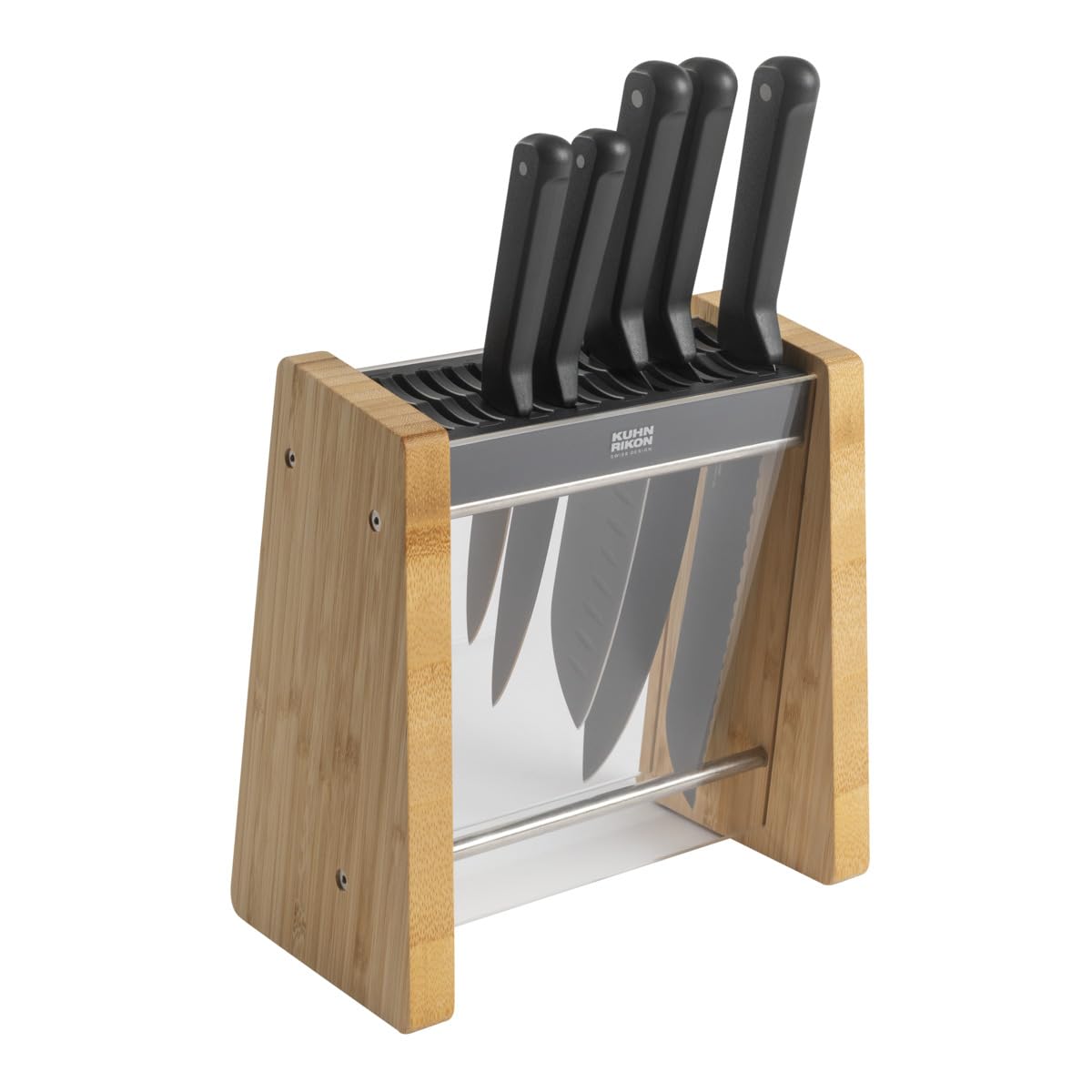 kuhn-rikon-iced-allday-messer-set-2-teilig-kochmesser-r-stmesser-schwarz image 2