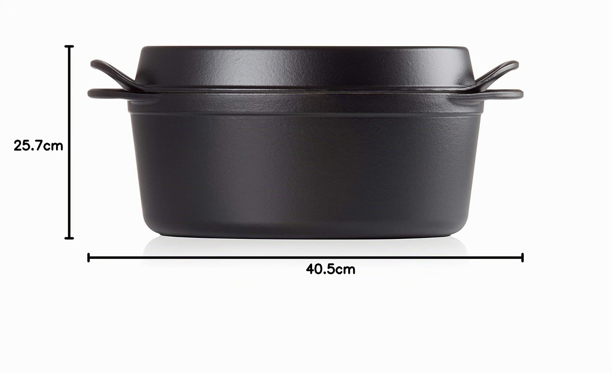 le-creuset-gusseisen-br-ter-doufeu-oval-32-cm-schwarz image 2
