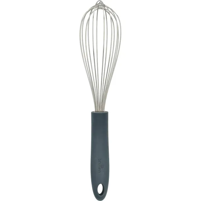 birkmann-schneebesen-29-cm-edelstahl-cool-grey-silikon-griff image 1