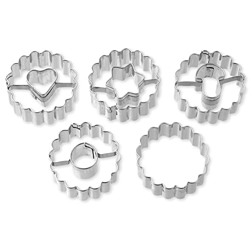 dr-oetker-white-christmas-baking-pl-tzchen-ausstecher-linzer-5er-set-ausstechfor image 8