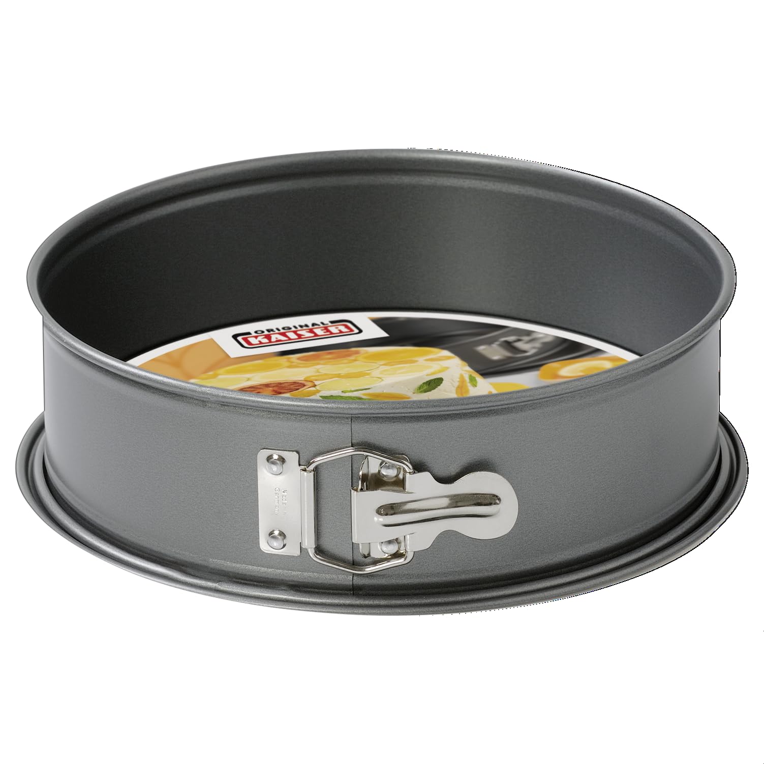 kaiser-gourmet-springform-20-cm-flachboden-antihaftbeschichtet image 4