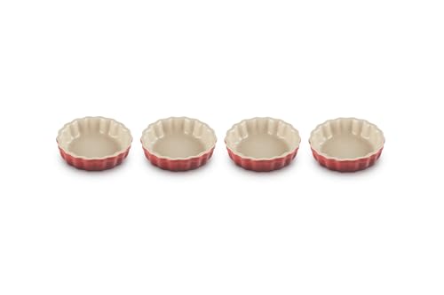 le-creuset-tartef-rmchen-set-steinzeug-4x-200-ml-11-cm-kirschrot image 8