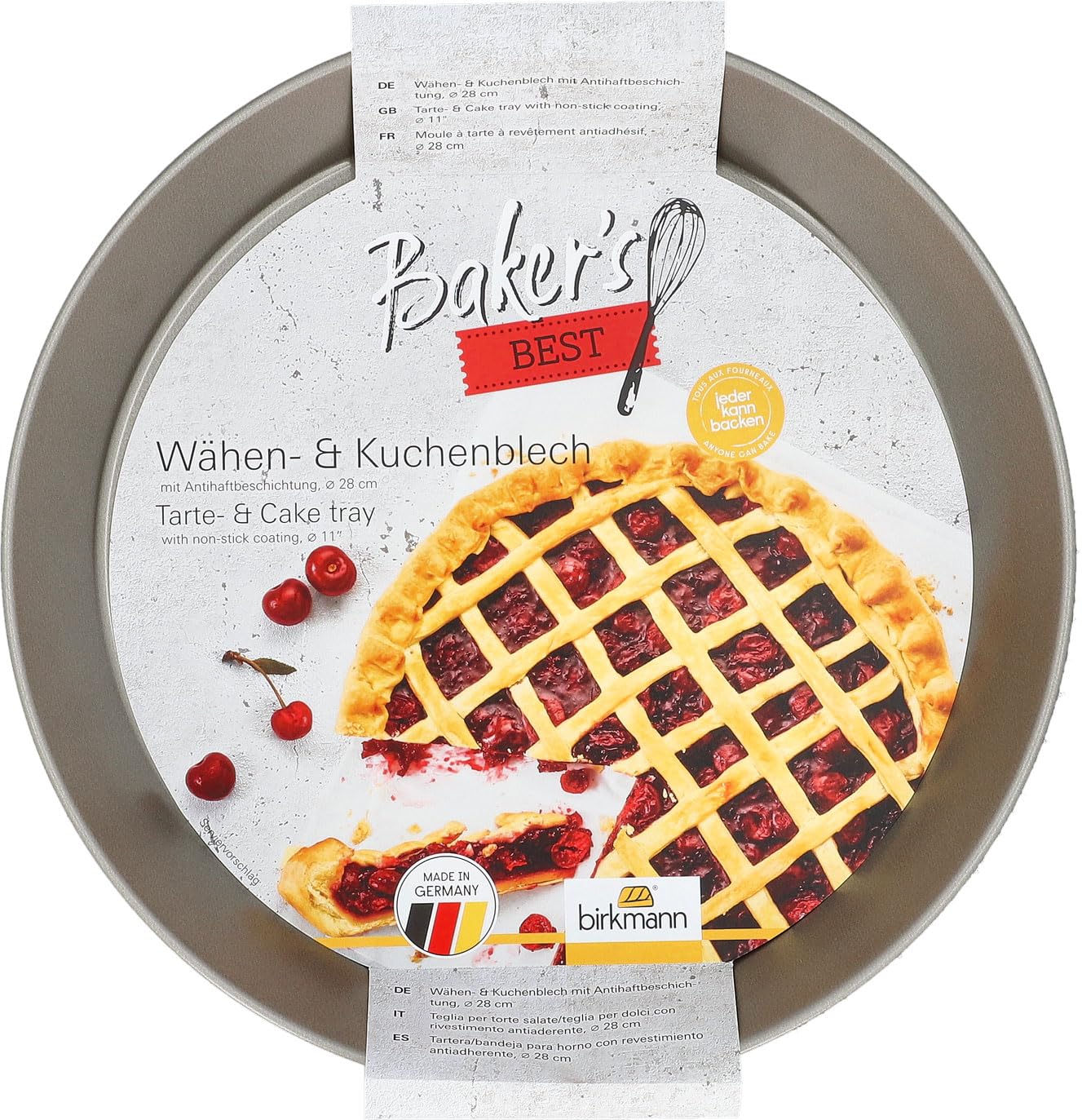 birkmann-baker-s-best-w-hen-kuchenblech-anthrazit-28-cm-karbonstahl image 2