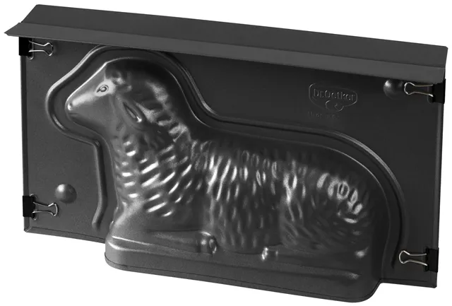 dr-oetker-vollbackform-lamm-3d-stahlblech-mit-antihaftbeschichtung-und-verschlus image 1