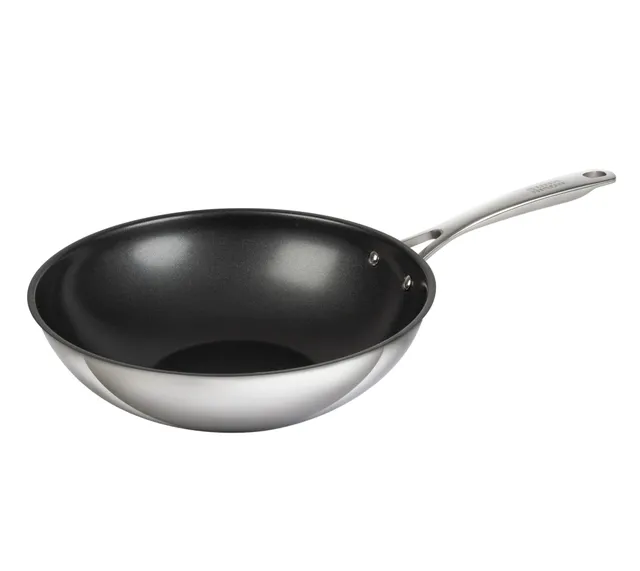 kuhn-rikon-allround-wok-24-cm-beschichtet-edelstahl-f-r-alle-herdarten-inkl-indu image 1