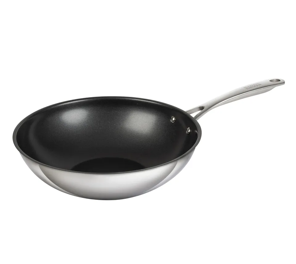 kuhn-rikon-allround-wok-24-cm-beschichtet-edelstahl-f-r-alle-herdarten-inkl-indu image 1