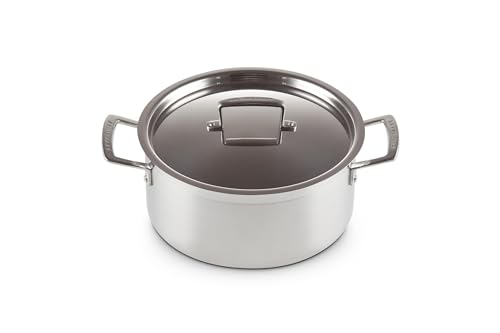 le-creuset-3-ply-edelstahl-profipfanne-mit-deckel-26-cm-silber image 7