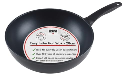 kuhn-rikon-easy-induction-wok-28-cm-aluminium-antihaftbeschichtet image 3