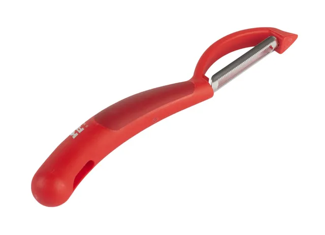 kuhn-rikon-sparsch-ler-swivel-gezackt-rot-edelstahl image 1