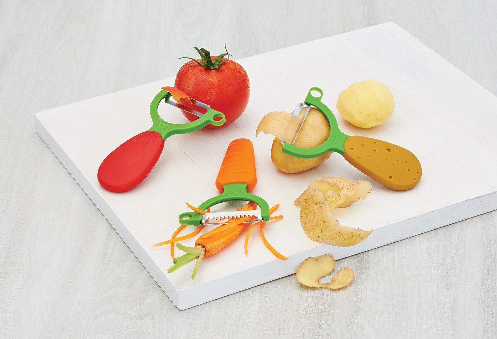 kuhn-rikon-veggie-kartoffel-sparsch-ler-gerade-klinge-brown-green image 8